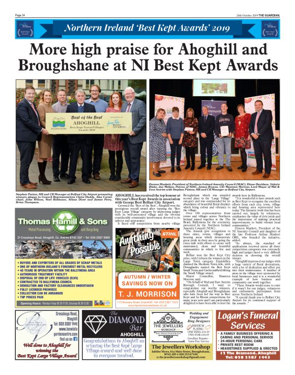Ballymena Guardian 24/10/2019
