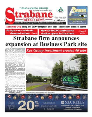 Strabane Weekly News